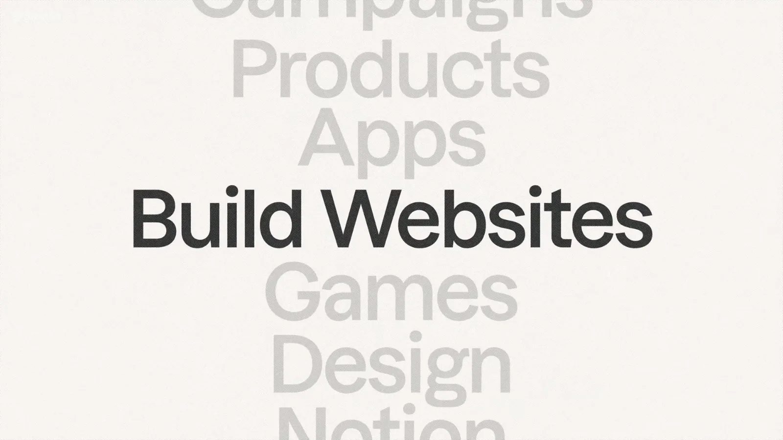 Style frame from More clients. Same you. Agencies build bigger with Base44 at 0:08
